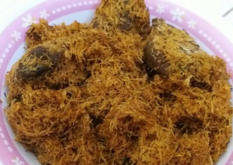 cara membuat Serundeng kelapa dan daging sapi #kitaberbagi