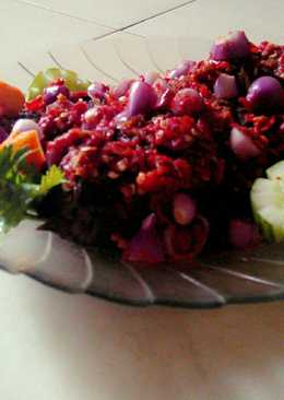 Ikan mujair saos bawang merah