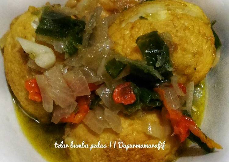 resep masakan Telur bumbu pedas _ DEBM