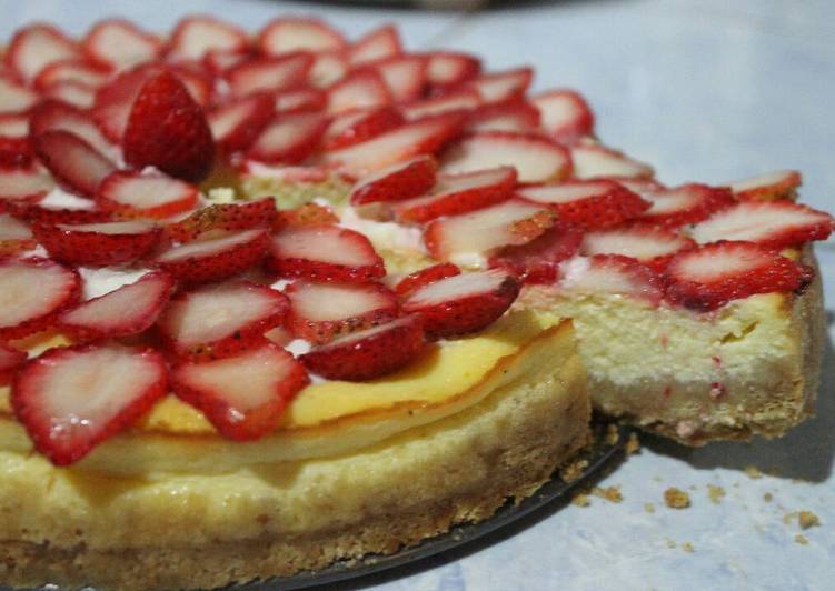 gambar untuk resep Baked cheesecake