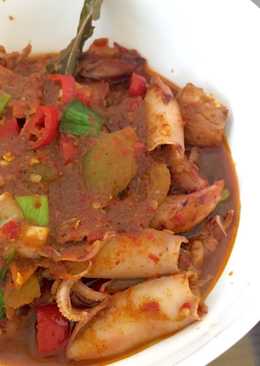 Cumi Asin Pedas Asam