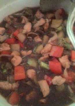 Ayam brokoli saos tiram