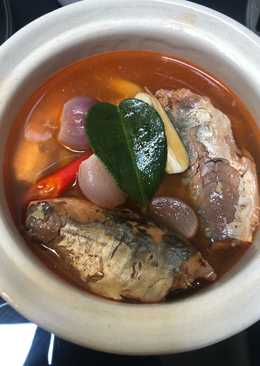 Sarden kaleng tom yum/ tomyam sarden