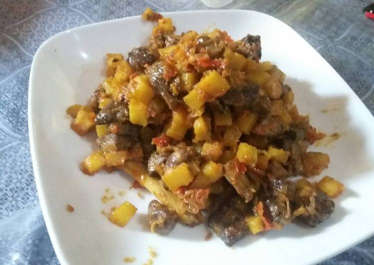 Resep Sambal goreng ati kentang By Zika Hatifah