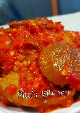 2. Vegetarian Balado Jengkol #BikinRamadanBerkesan