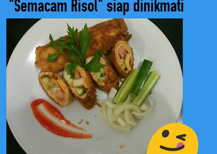 cara membuat Semacam Risol