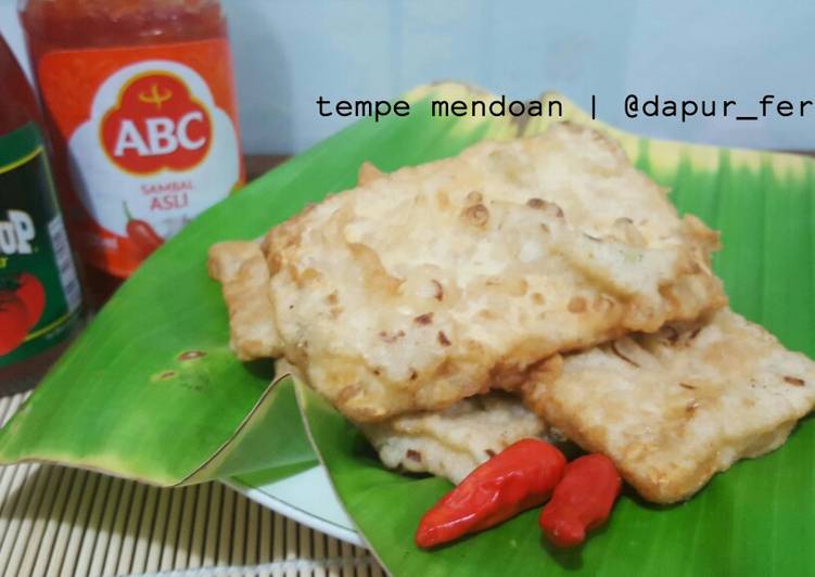 cara membuat Tempe Mendoan Simpel