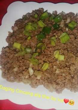 Daging Cincang ala thai