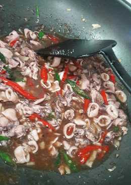 Cumi Saus Tiram Mudah