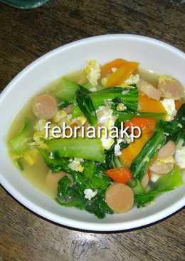 Tumis pok coy wortel