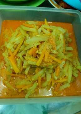 Sayur Santan Labu Siam dan Wortel