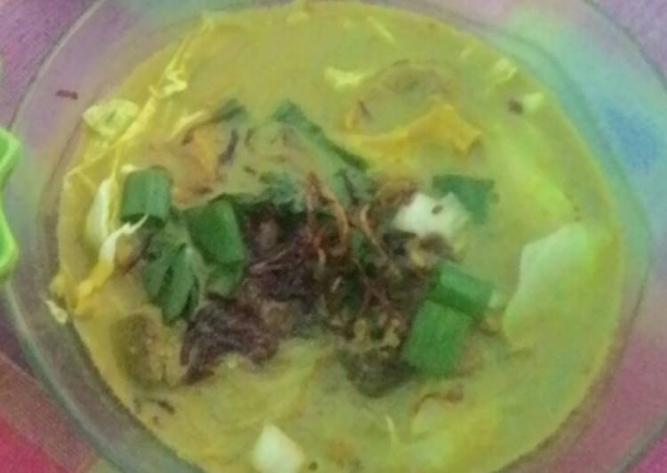 resep Soto daging santan