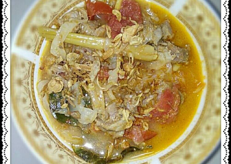 Resep Tongseng kambing non santan - arni handayani