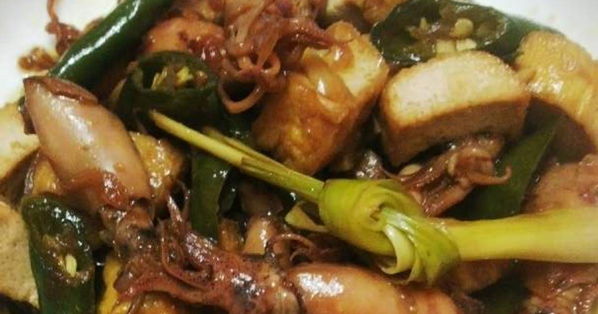 iResepi Tahu iCumii Asin Bumbu iKecapi Cabe Ijo oleh Mila 