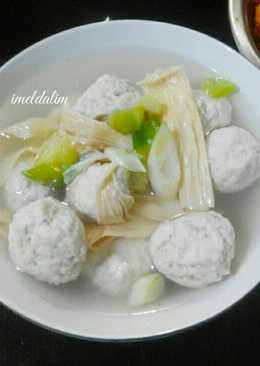 Soup Bakso Ikan & Kembang Tahu