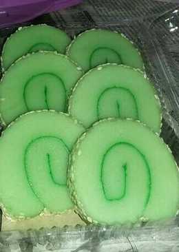 Mochi Pandan Gulung