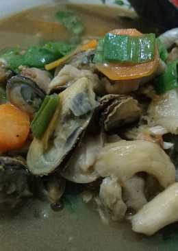 Kerang jamur saus tiram