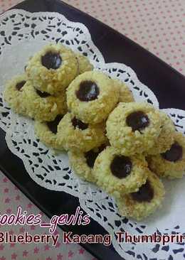 Blueberry kacang thumbprint