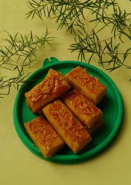 Kaastangel keju cheddar (eggless)