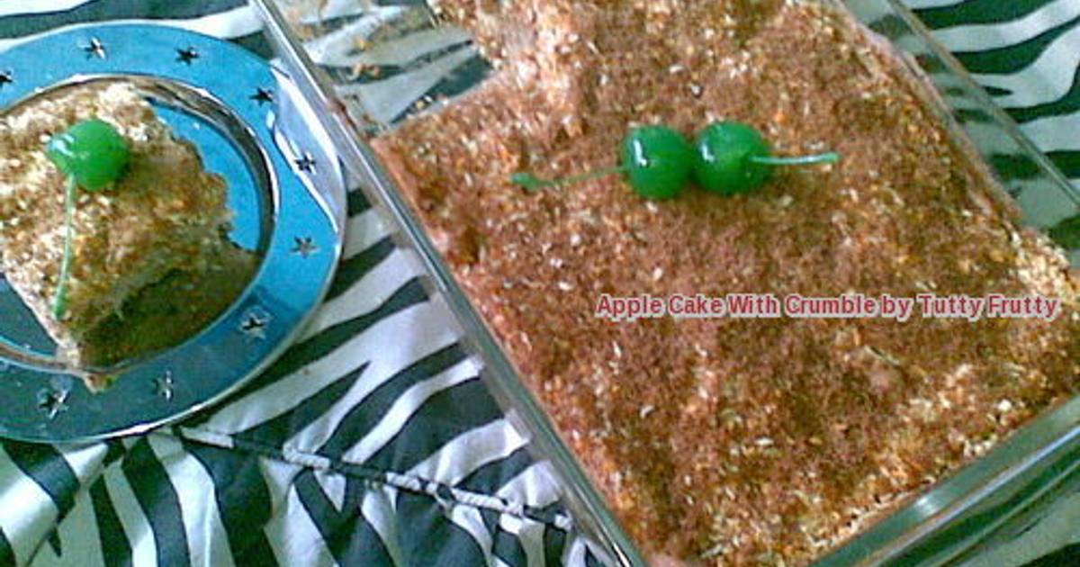 Resep Apple Cake With Crumble