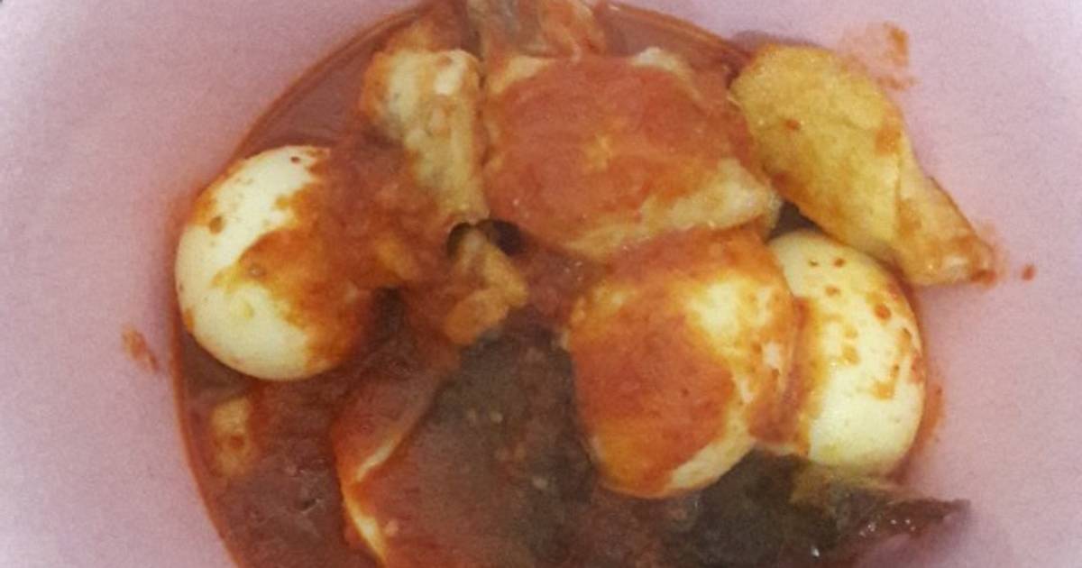  Semur  telur 217 resep Cookpad