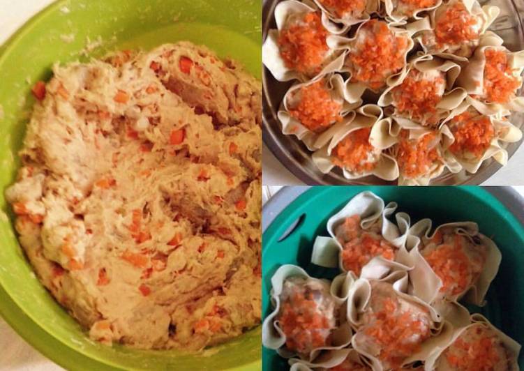 resep masakan Siomay ayam & udang