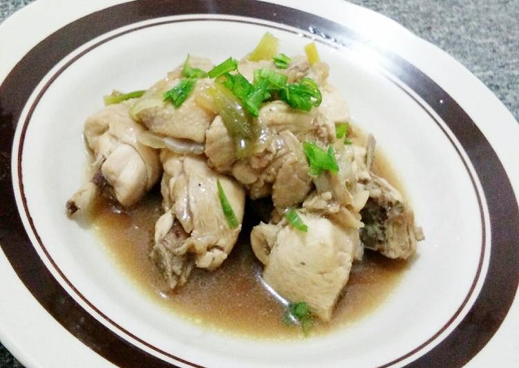 resep Ayam Kukus Saus Mentega