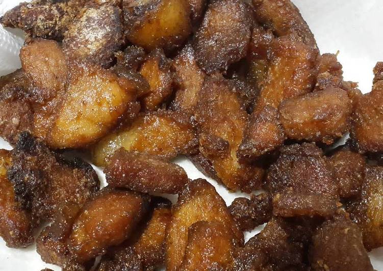 resep lengkap untuk Samcan Goreng Bumbu