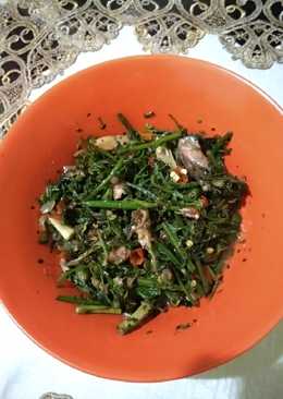 Tumis Pakis Pedas Nampol