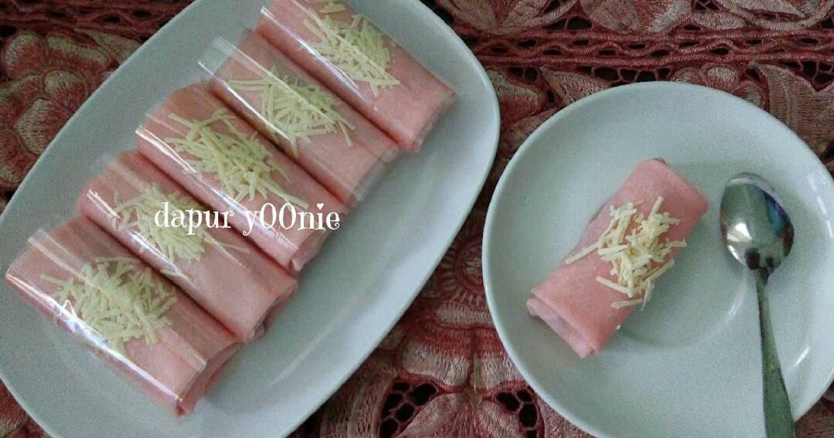 Resep Dadar gulung piscokej Resep Dadar gulung piscokej