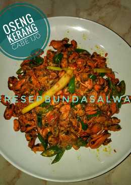 Oseng kerang Cabe ijo