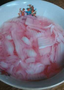 Es Pudding kelapa muda