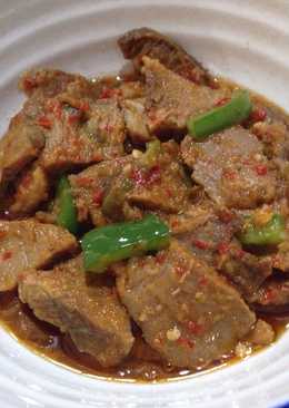 Rica-rica daging pedas #kitaberbagi