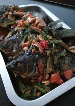 Ikan mas bumbu taoco