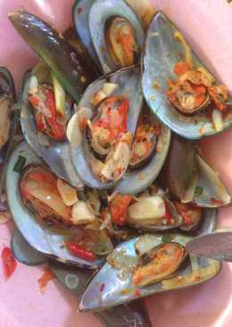 Kerang Hijau Tumis Pedas