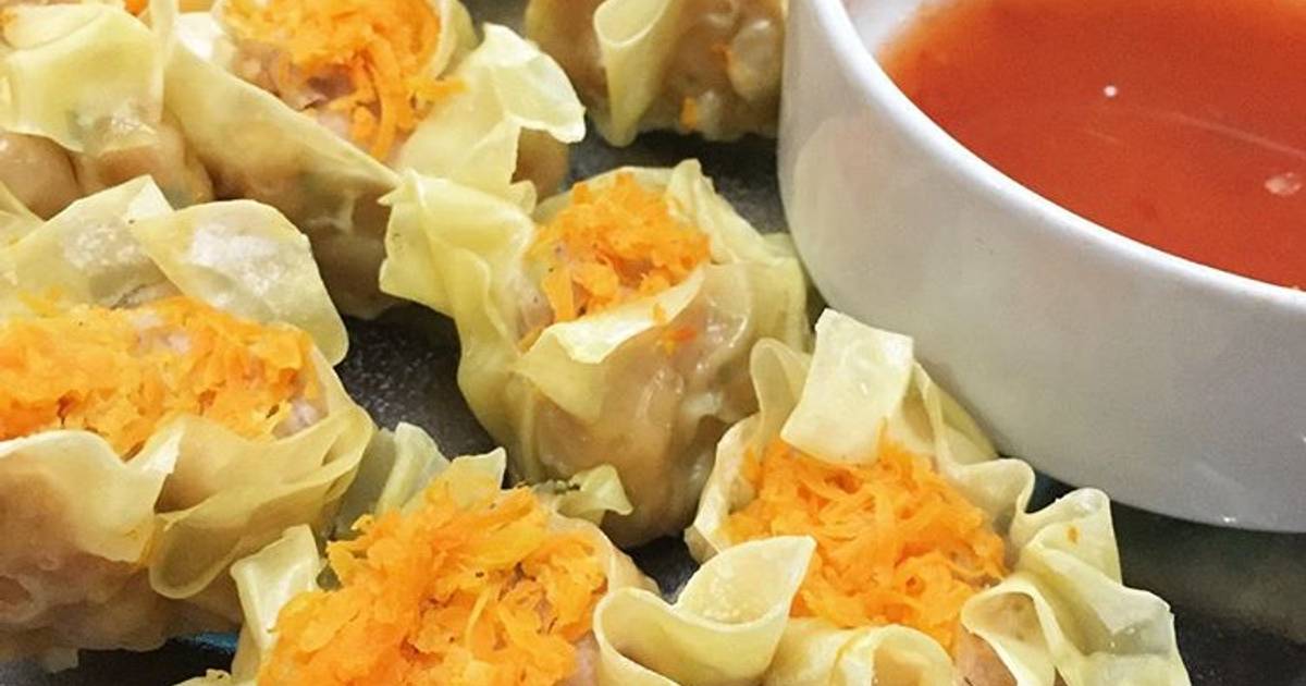 Resep Dim sum ayam udang oleh Nabila Calfina - Cookpad