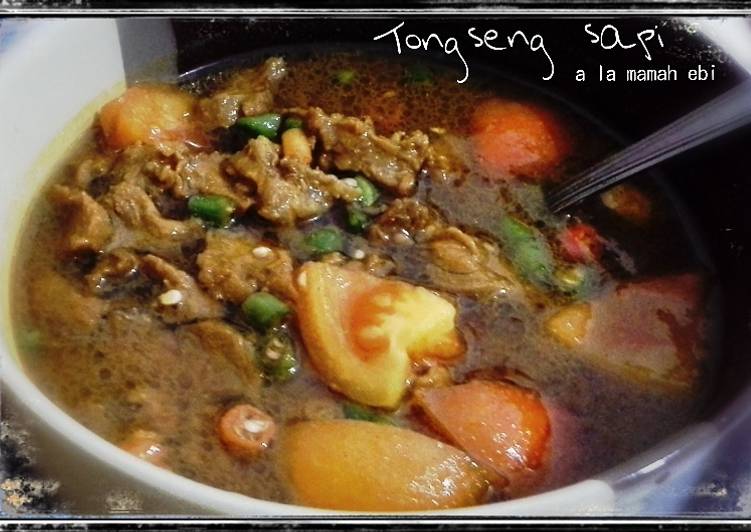 Resep Tongseng Daging Sapi Sederhana