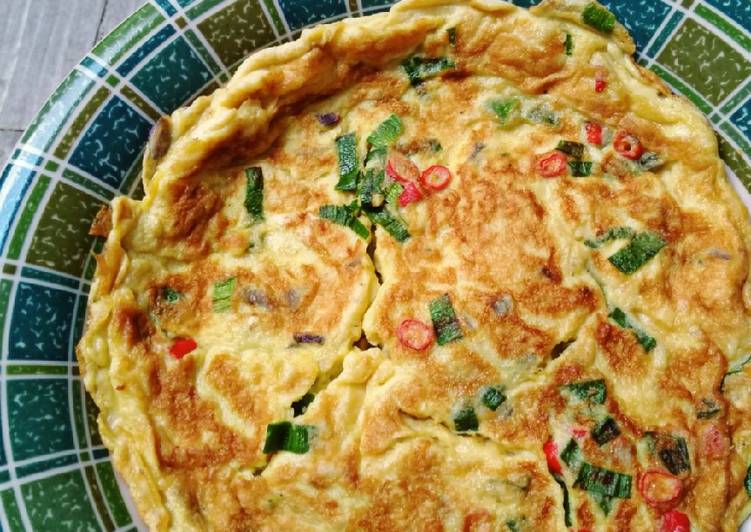 Telur tebal ala rm Padang tanpa kelapa