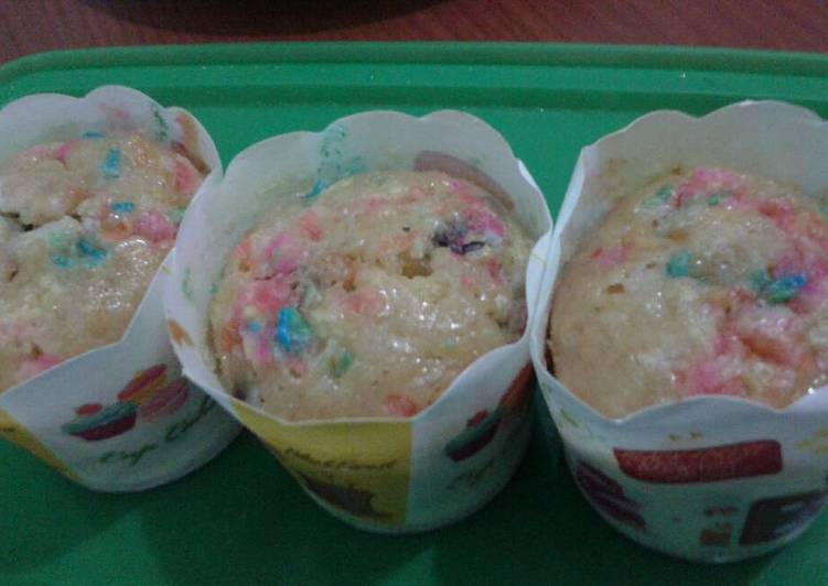 resep makanan Muffin Pisang Kurma (1 telur, no ribet)