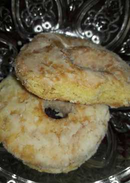 Donat empuk simple ekonomis gula tidak lumer