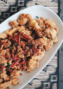 Ayam Goreng Telor Asin