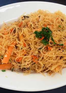 Resep diet no oil, #8 (bihun jagung goreng)