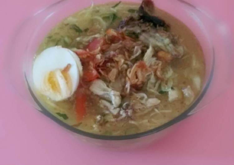 resep makanan Soto Lamongan