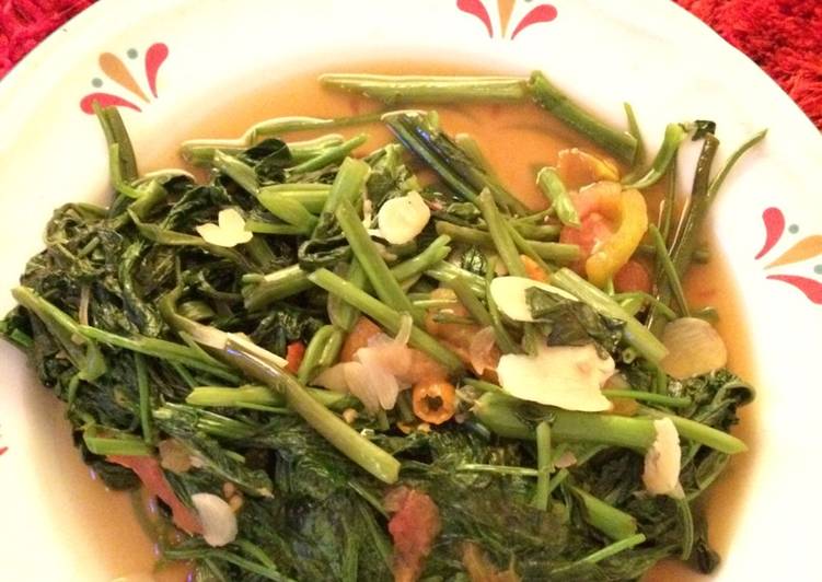 Resep Ca kangkung Oleh yurike rinjani