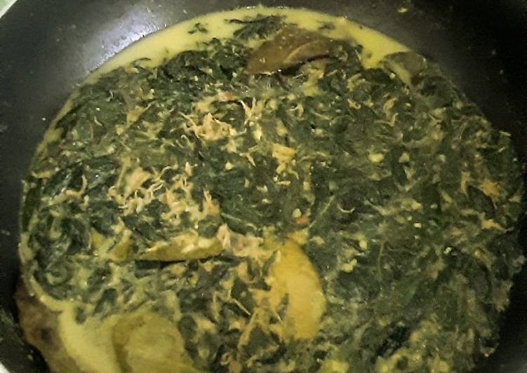 Gulai daun singkong foto resep utama