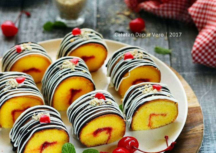 resep Bolu gulung mini