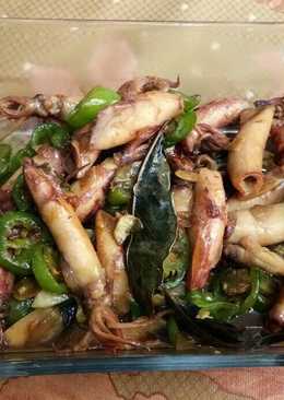 Cumi asin cabe gendot