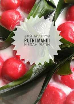 Putri mandi ubi #merahputih