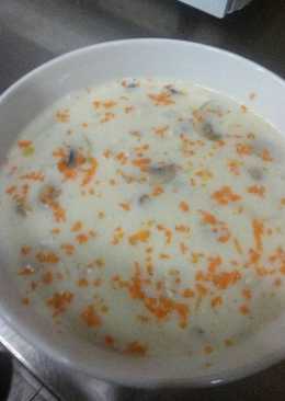 Cream soup chiken mushroom