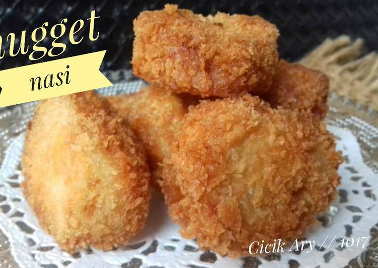 resep lengkap untuk Nugget Nasi semalam